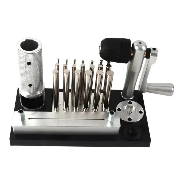 

Jump Ring Maker Jewelry Making Tool Stainless Steel Manual Jump Ring Maker Machine with 20 Mandrel Accessory From 2.5mm To 12mm