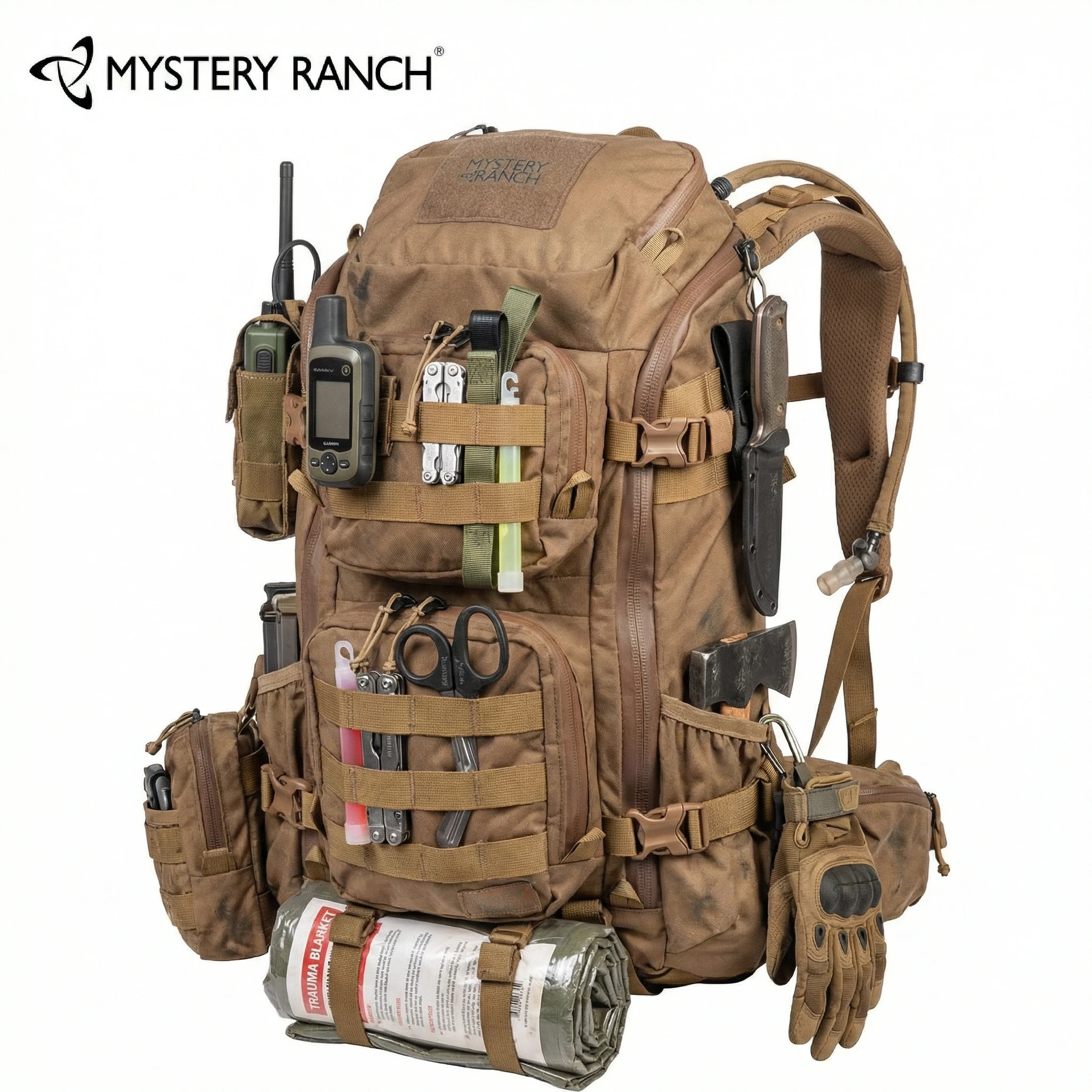Mysterious Ranch Backpack Outdoor Travel Hiking Mountaineering Bag