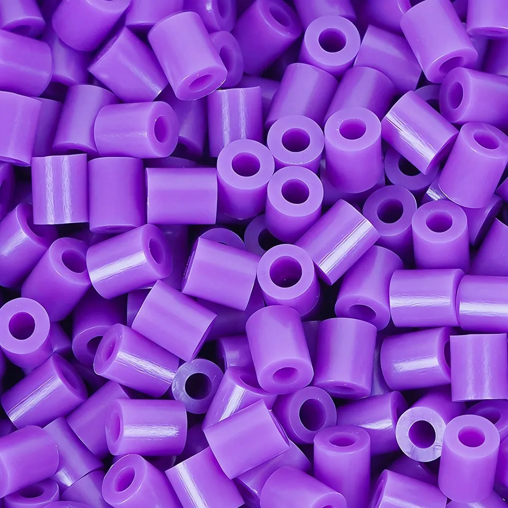 

500 шт. Новые высокопрозрачные термомозаикающиеся бусины 5 мм для термопресса, ручной работы, DIY, Perler Beads, игрушки для детей