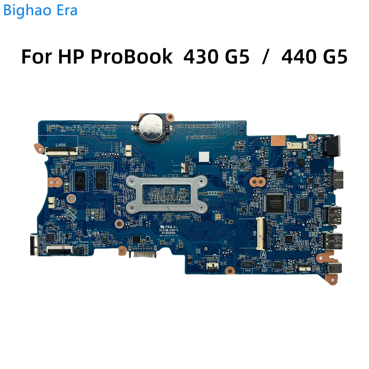 DA0X8BMB6F0 DA0X8BMB6G0 For HP ProBook 430 G5 440 G5 Laptop Motherboard With i5-8250U i7-8550U CPU DIS 930MX 2GB-GPU L01079-601