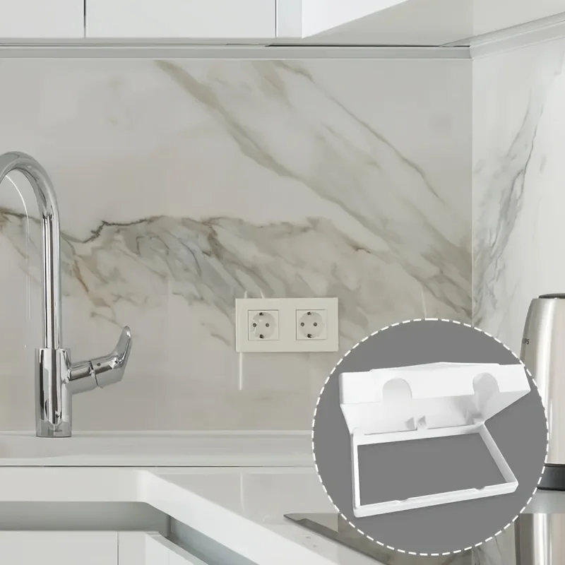 86-type stopcontactschakelaar beschermhoes stopcontact waterdichte doos badkamer stopcontact cover spatwaterdichte beschermdoos