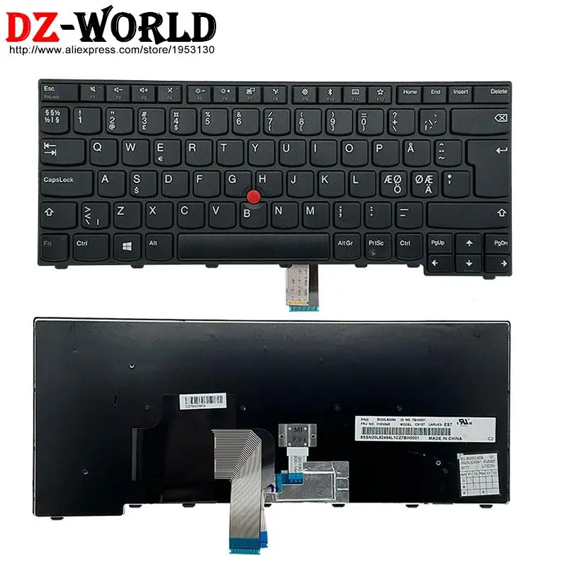 NDC Nordic Backlight Keyboard for Lenovo Thinkpad L440 L450 L460 T440 T440S T440P T450 T450S T460 Laptop 01AX350 01EP101 01AV284 - Image 6