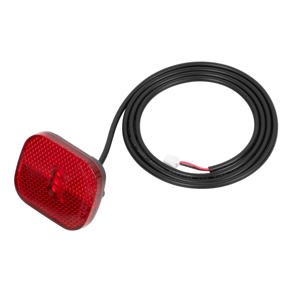 Rear Fender Taillight Stoplight Lamp for Ninebot F30D F40D Electric Scooter Fenders Number License Plate Mudguard Lights Parts