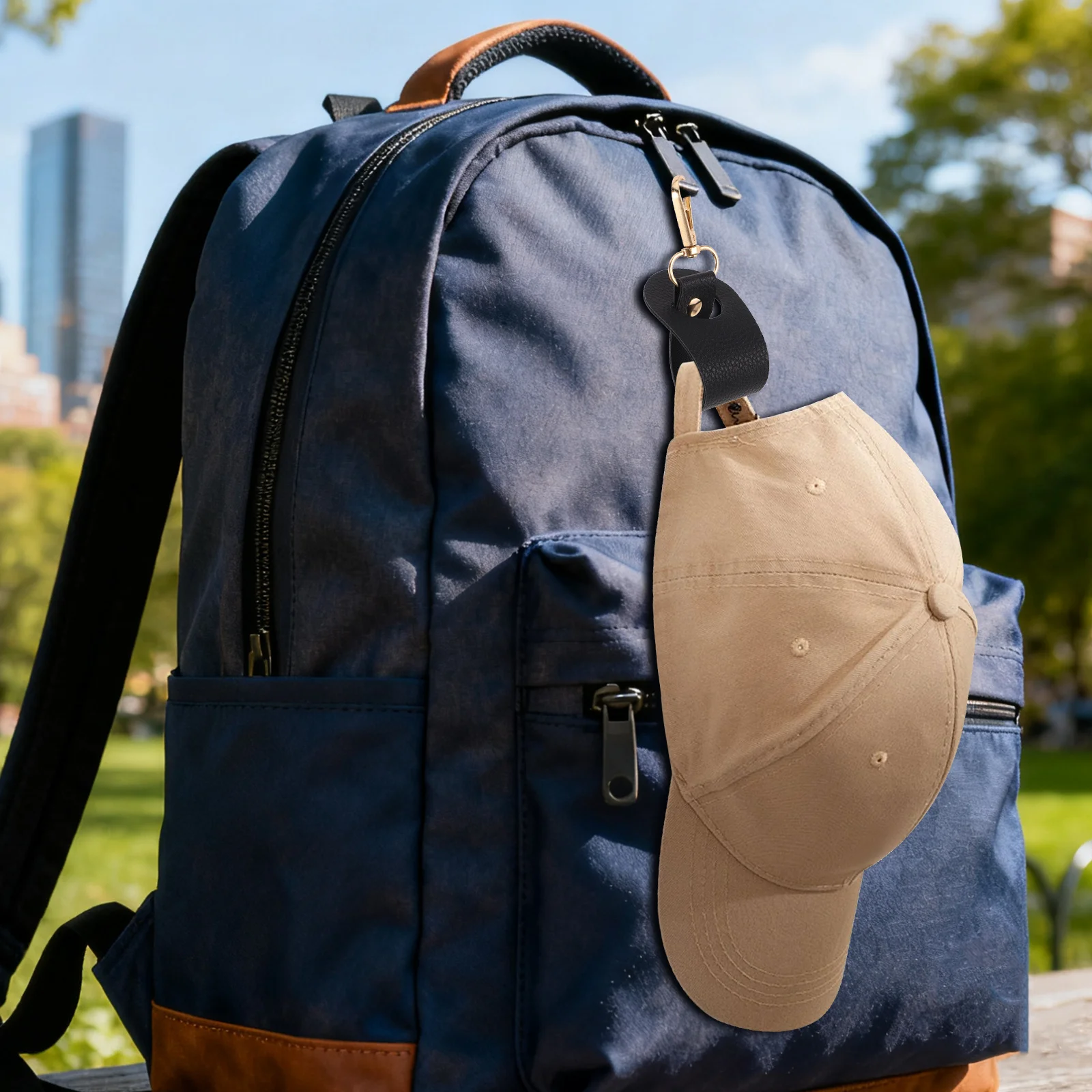 12 قطعة قبعة خارجية يندبروف مقاطع قبضة قوية المحمولة غطاء حامل للحقائب حقائب الظهر الأمتعة آمنة السفر التنزه التخييم #1