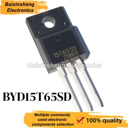 10PCS new quality BYD15T65SD 15T65SD TO-220F IGBT field-effect transistor