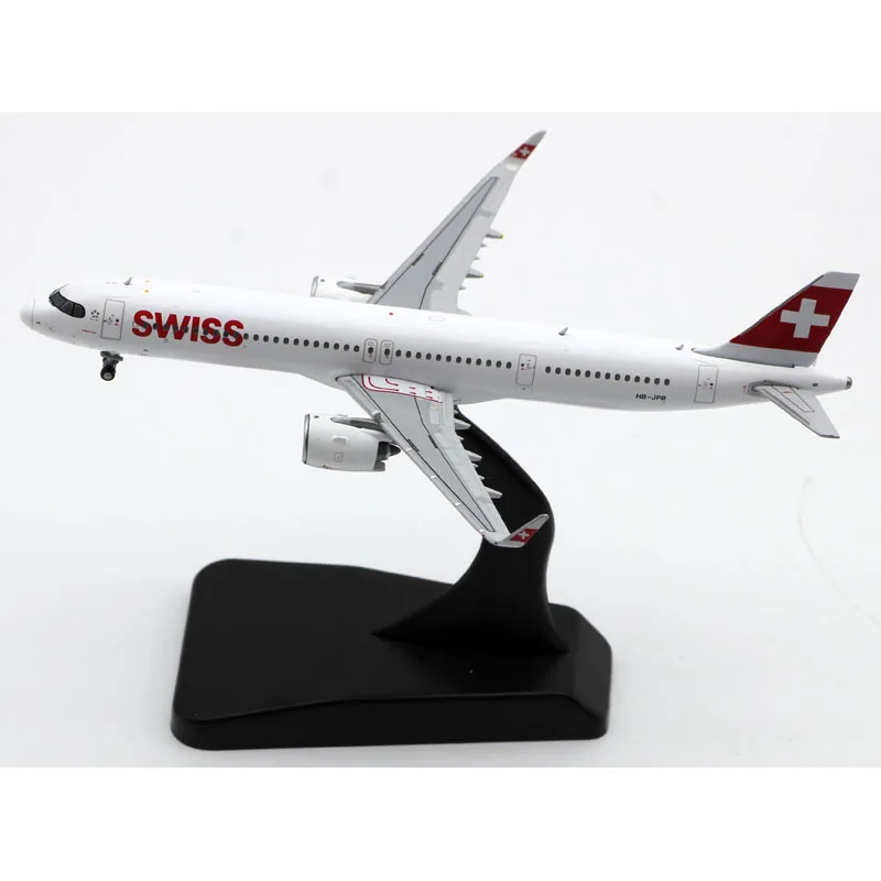 EW421N008 Alloy Collectible Plane Gift JC Wings 1:400 Swiss Airlines \