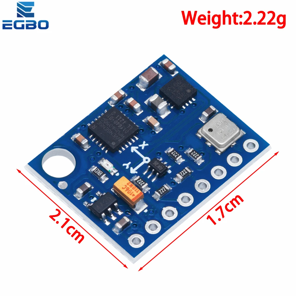 GY-87 10DOF Module MPU6050 QMC5883L BMP180 GY87 Sensor Module GY 87 For Arduino