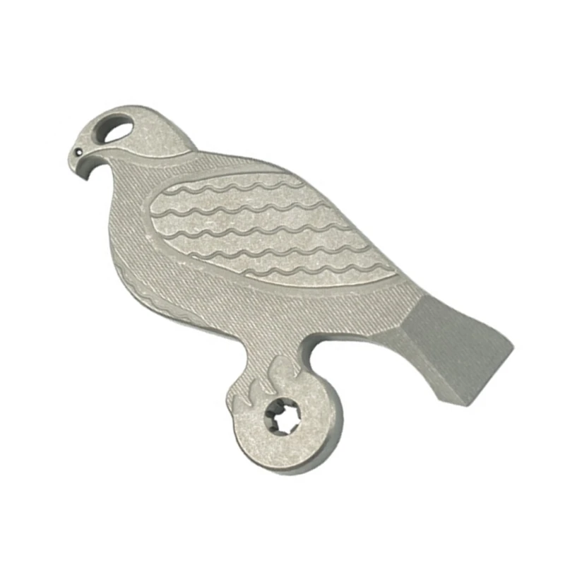 Precisions Metal Pry Bar Menampilkan Bentuk Burung Burung Bentuk Unik Miniatur Pry Bar Multifungsi Mini Crow Bar Untuk Tugas
