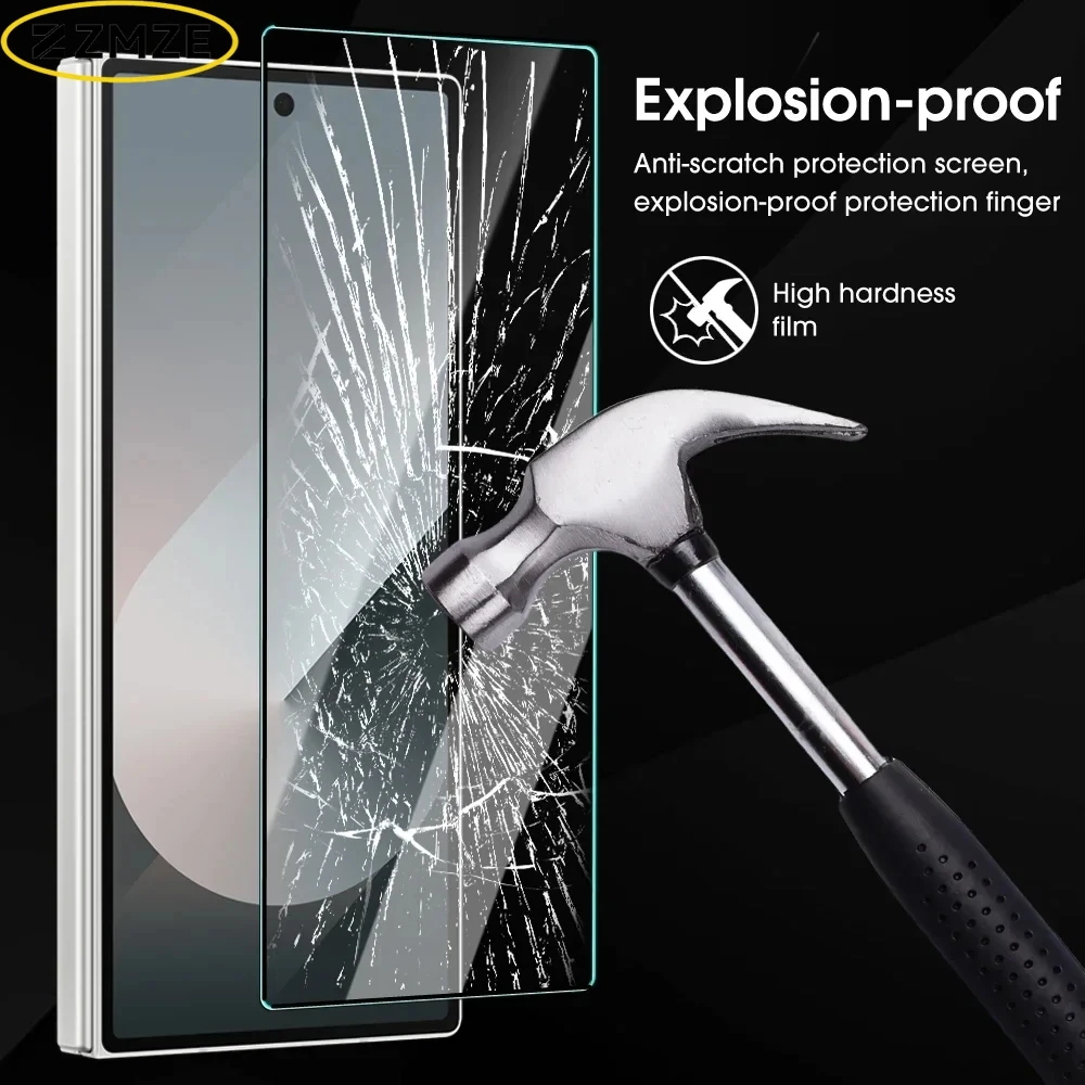 2/3 Stück Ölabweisender HD-Displayschutz aus Gehärtetem Glas für Samsung Galaxy Z FOLD 7 6 2 3 5 4 Kratzfester Bildschirmschutz – Detail 4