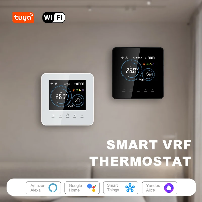 For Mitsubishi Electric Fujitsu(Ogeneral)  Tuya Wifi VRF Air Conditioner Smart Thermostat For Google Home Alexa DuerOS view 4