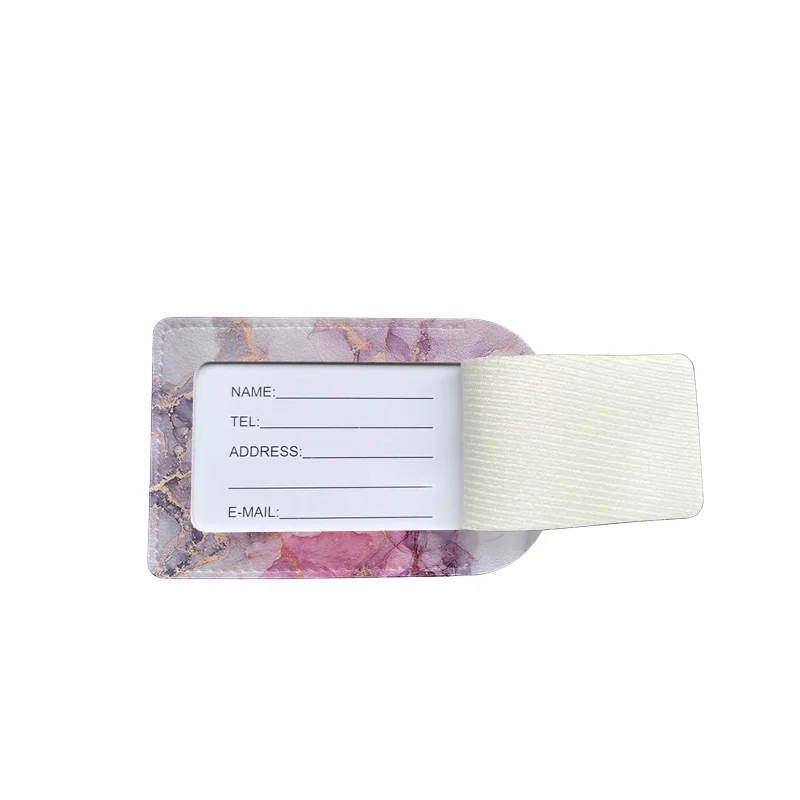 Рисунок 6 - Красочные мраморные багажные бирки