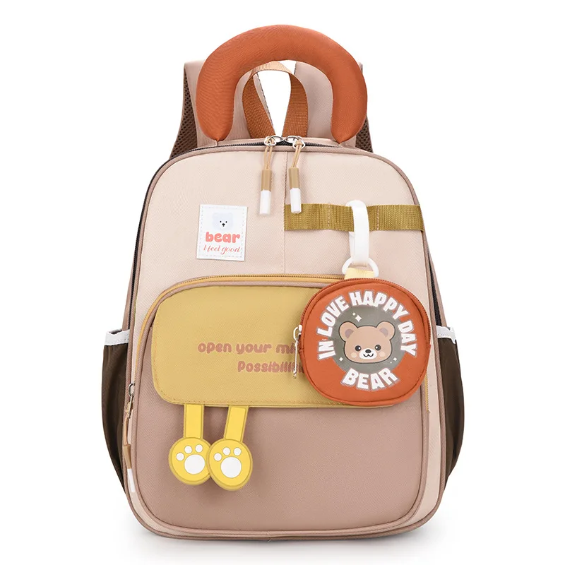 Lightweight Cute Large Capacity 2026 New Dopamine Kindergarten Backpack for Kids Boys Girls School Bag