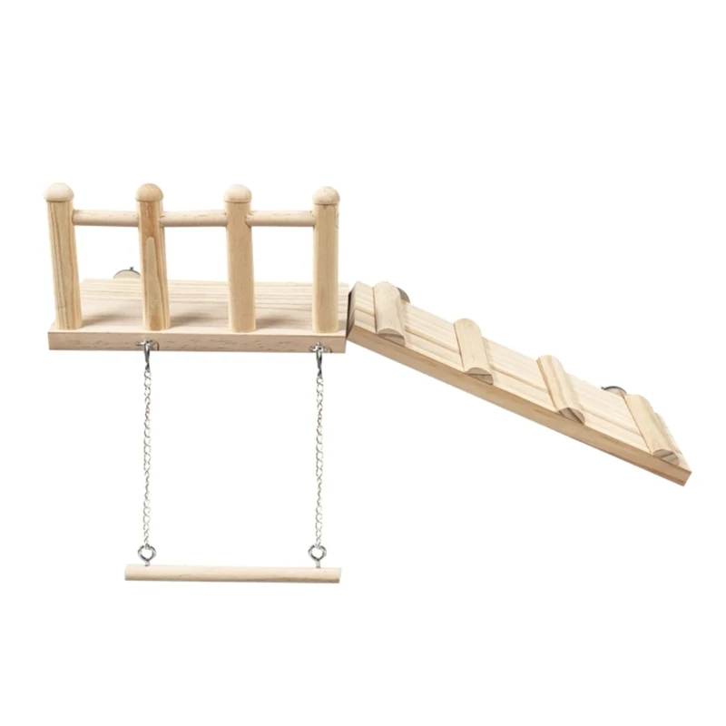 

Parrot Perch Platform Perch Stand Bird Birdcage Perches Climbing Ladder Toy for Parakeets Budgies