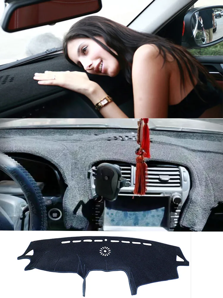 

For Kia Mohave Borrego EX Luxury SUV 2008-2019 Dashmat Dashboard Cover Instrument Panel Insulation Sunscreen Protective Pad