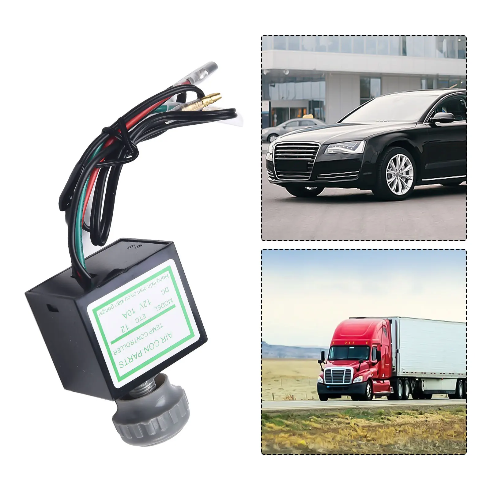 12V 10A Automotive Thermostat Switch For Air Conditioner Temperature Control In Passenger And Commercial Vehicles