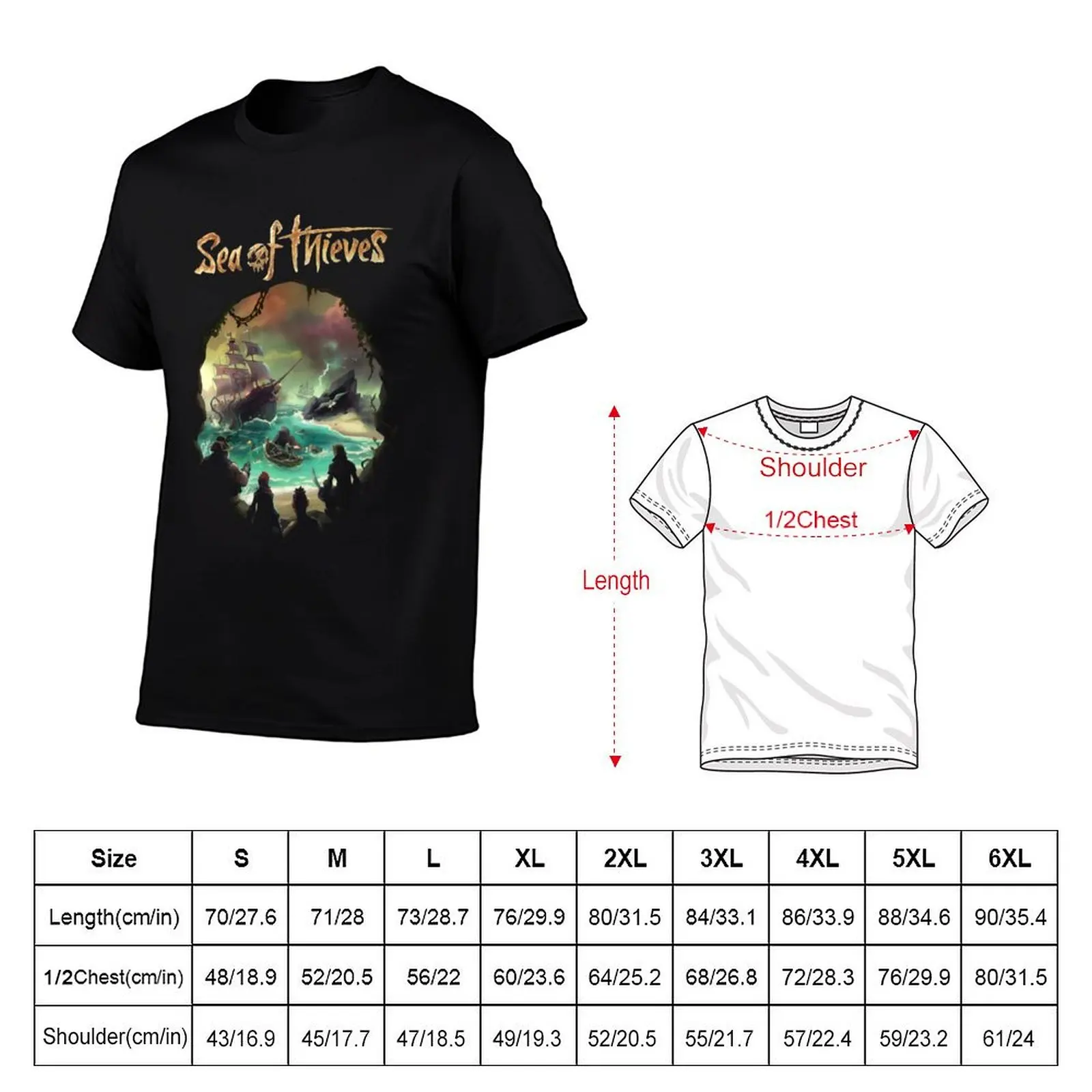 Thieves Online Game T-Shirt Cool Feeling Summer Tee Shirt