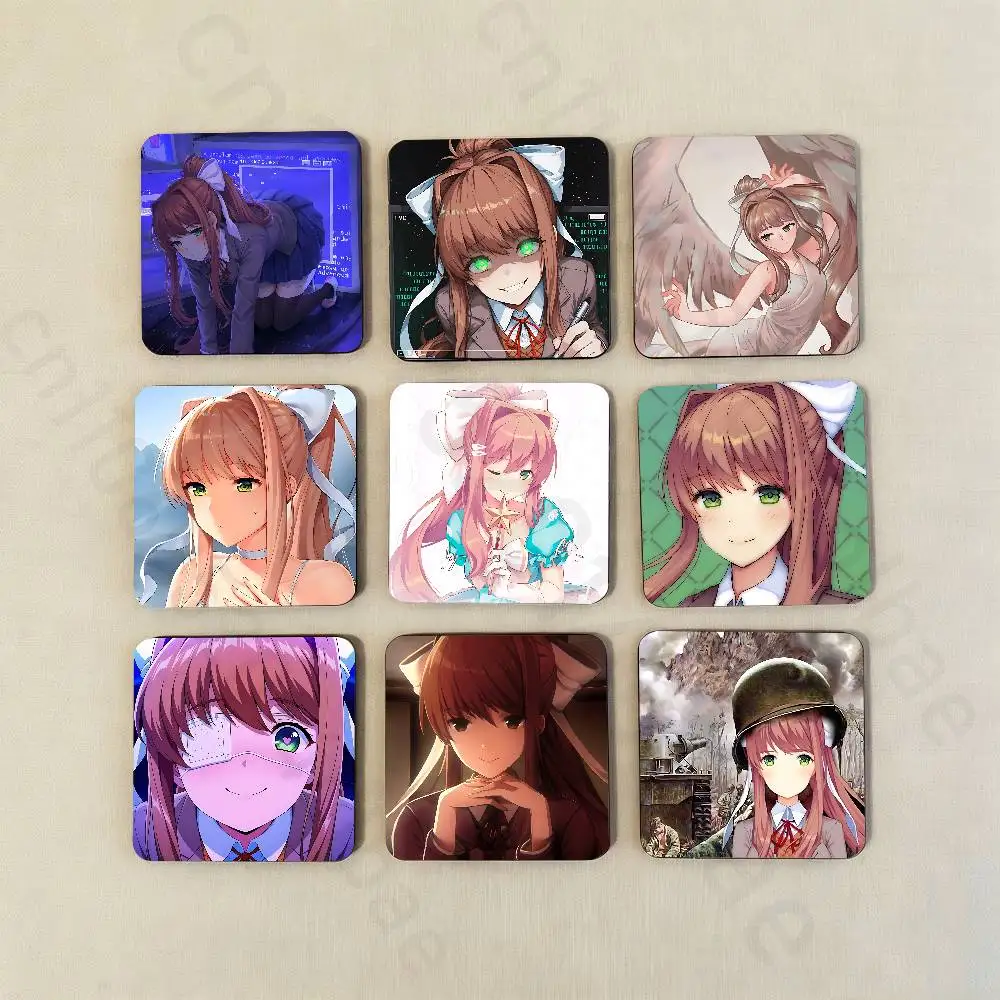 

Cartoon Character M-Monika Fridge Magnet Personalized Magnetic Durable Plastic Square Picture Surface Fridge Magnets