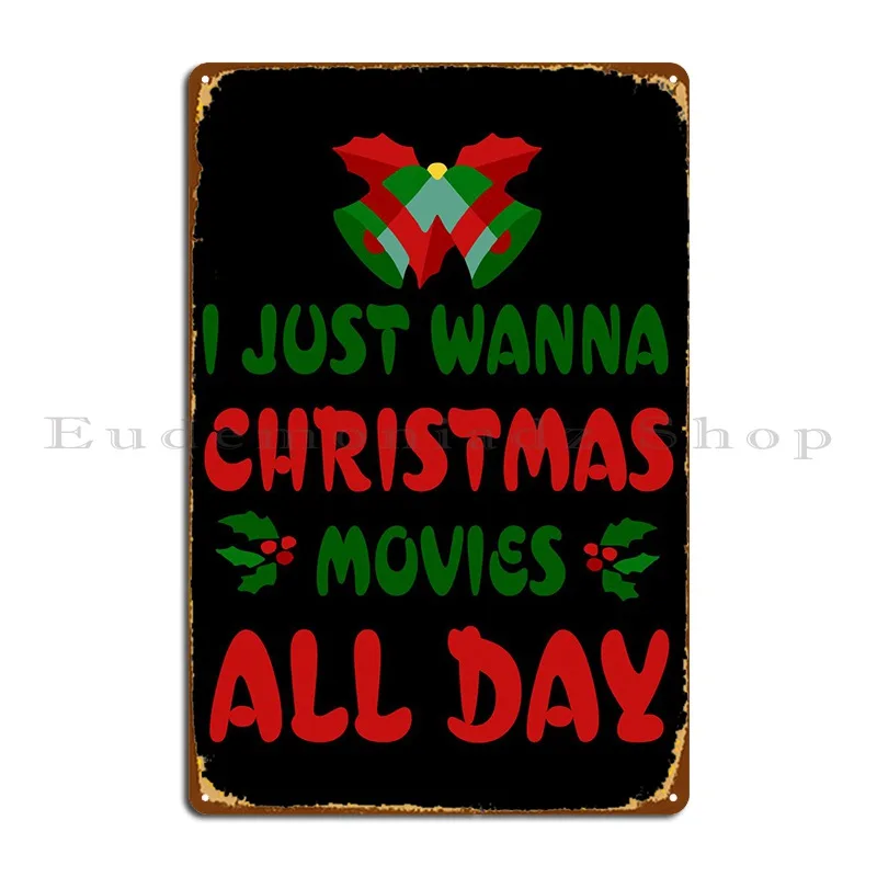 Xmas Metal Plaque Rusty Custom Wall Plaque Retro Wall Plaque Tin Sign Poster