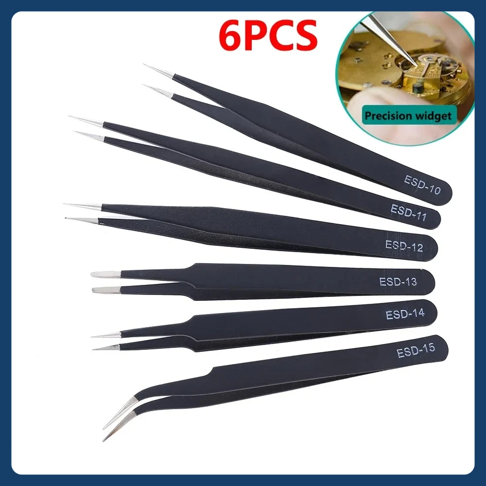 6Pcs Anti-Static Es…