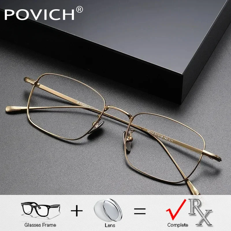 

Rectangle Titanium Bifocal Optical Glasses Men Progressive Doctor With Prescription Eyeglasses Multifocal Photochromic Eyewear
