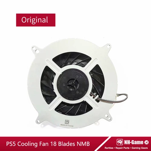 Imagen 2 del producto Extractor silencioso extremo para consolas PS5, ventilador de refrigeración con disipador de calor, 18 aspas para Host PS5, ventilador enfriador incorporado de 23 aspas