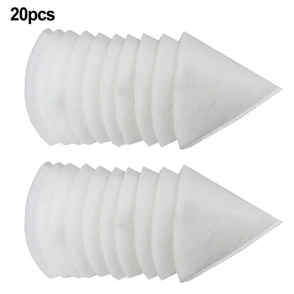 20pcs For Zehnder Filters G4 Dn125  Plate Valves 180mm White Exhaust Valve Grille Home Supplies For Household Appliance Parts