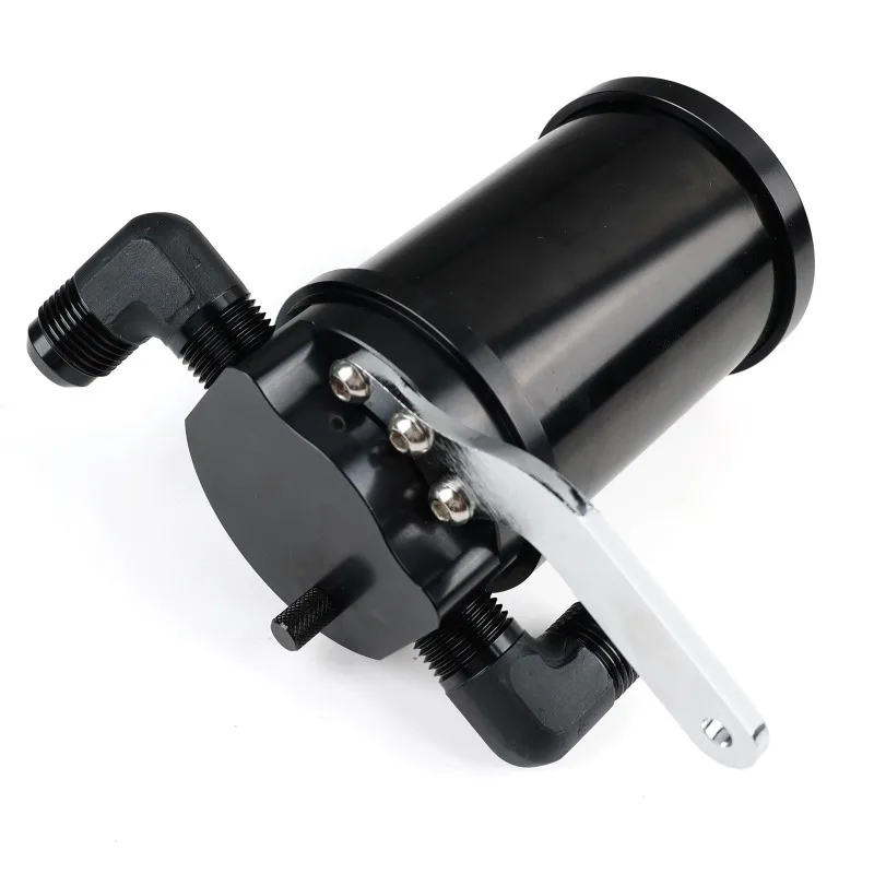 Car modification accessories Oil breathable pot with air filter breathable flat head Waste oil recovery pot