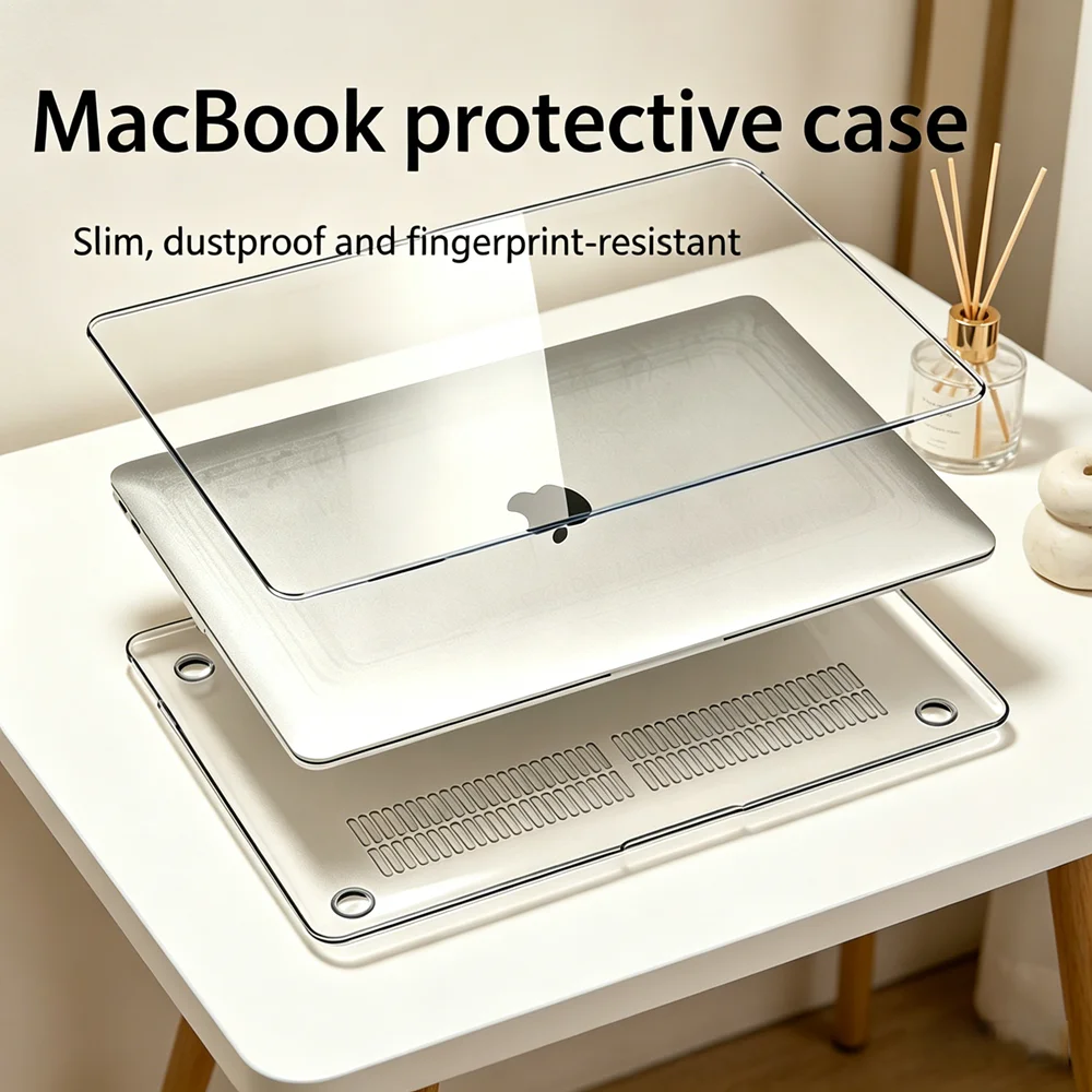 For MacBook Pro 16.2 M1M2M3M4M5,shockproof MacBook Pro 16.2 crystal  clear Protective Case shockproof slim Laptop Cover