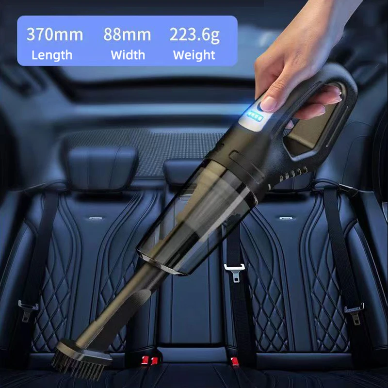 Car Multipurpose Vacuum Cleaner Handheld Powerful Suction Rechargeable Car and Home Dual Use Small Wireless Vacuum Cleaner