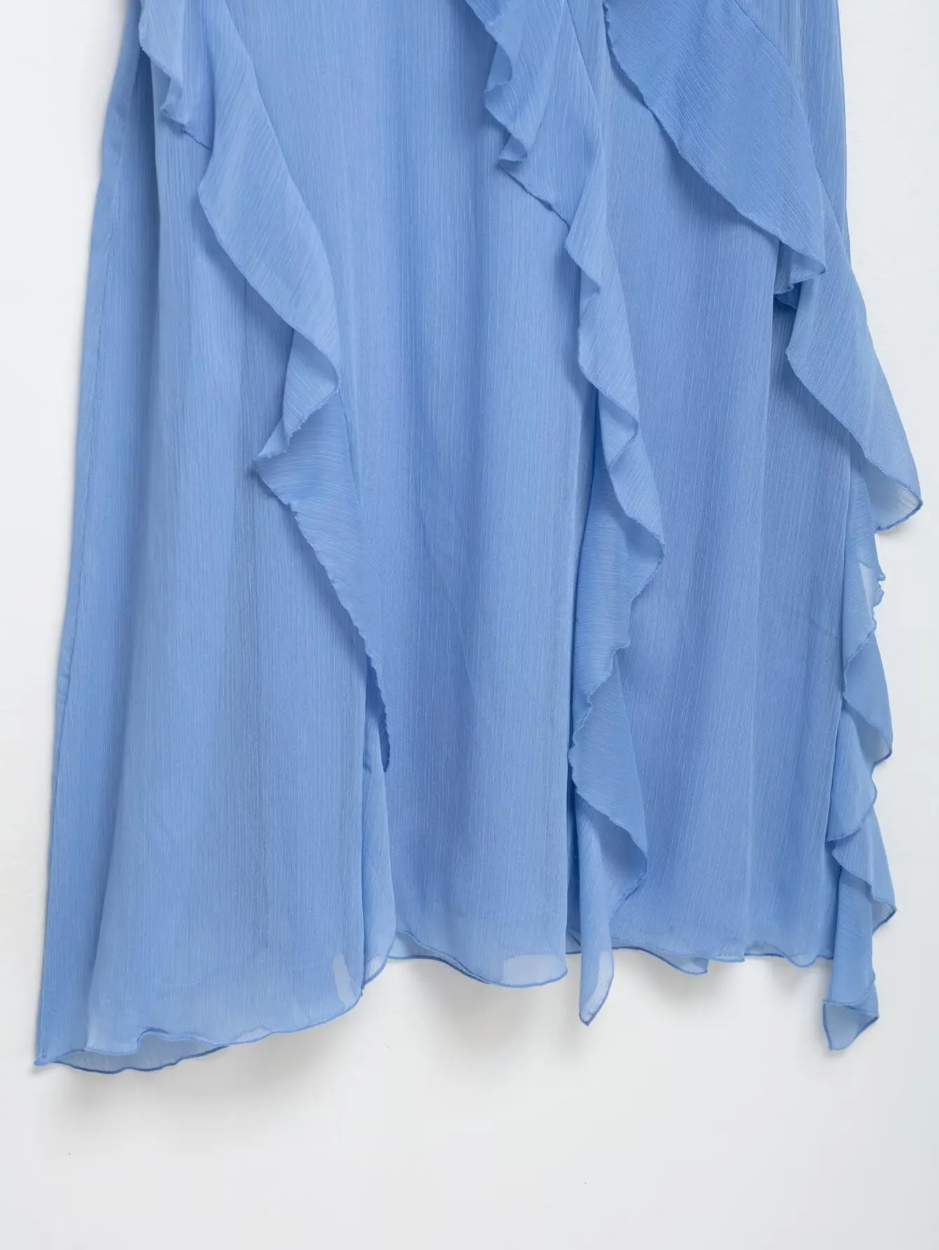 2025 verão nova moda casual feminina simples confortável temperamento em camadas vestido suspensor decorativo