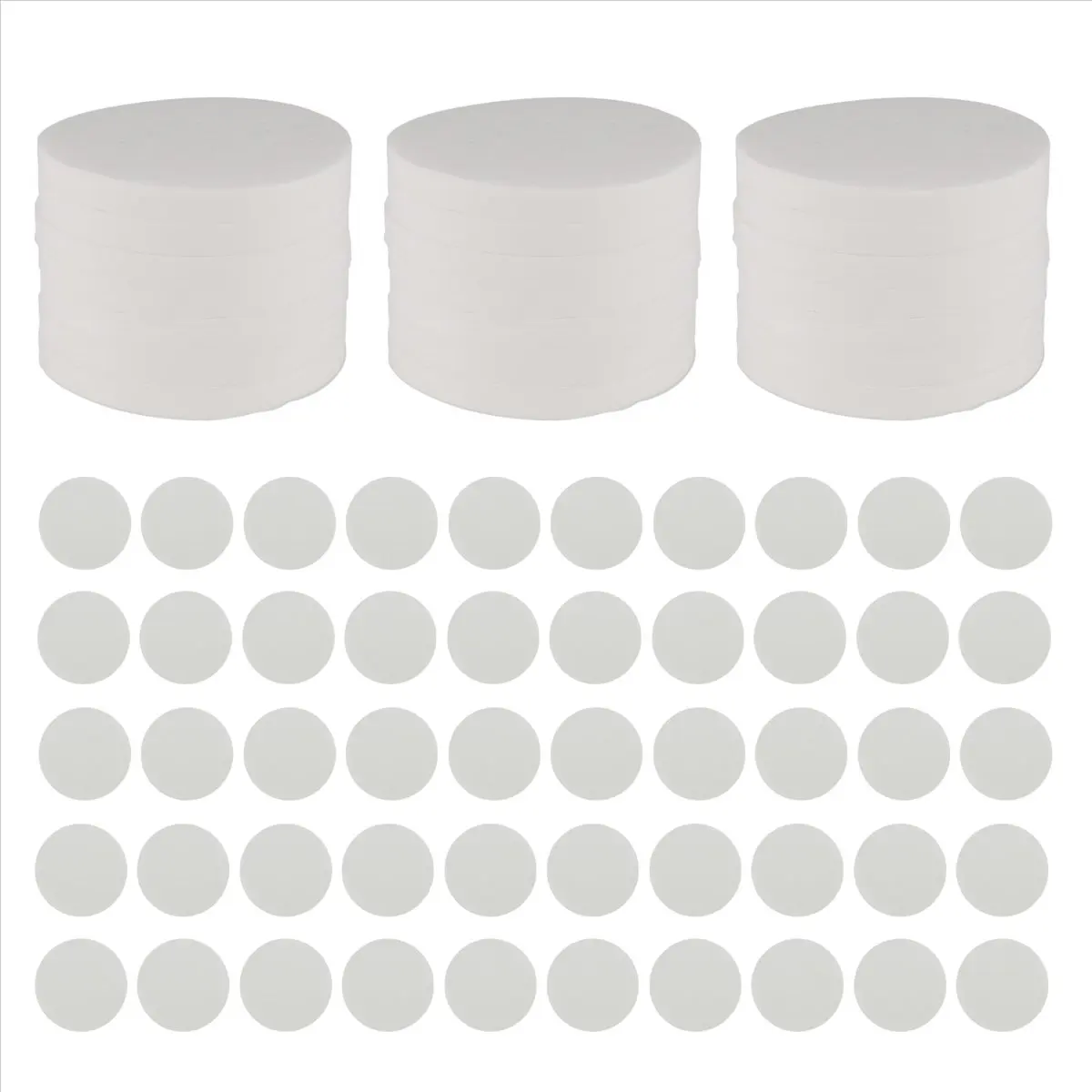 MALL 350PCS Round Disposable Drip Coffee Filter Paper Strainers for Coffee Maker and Espresso Maker