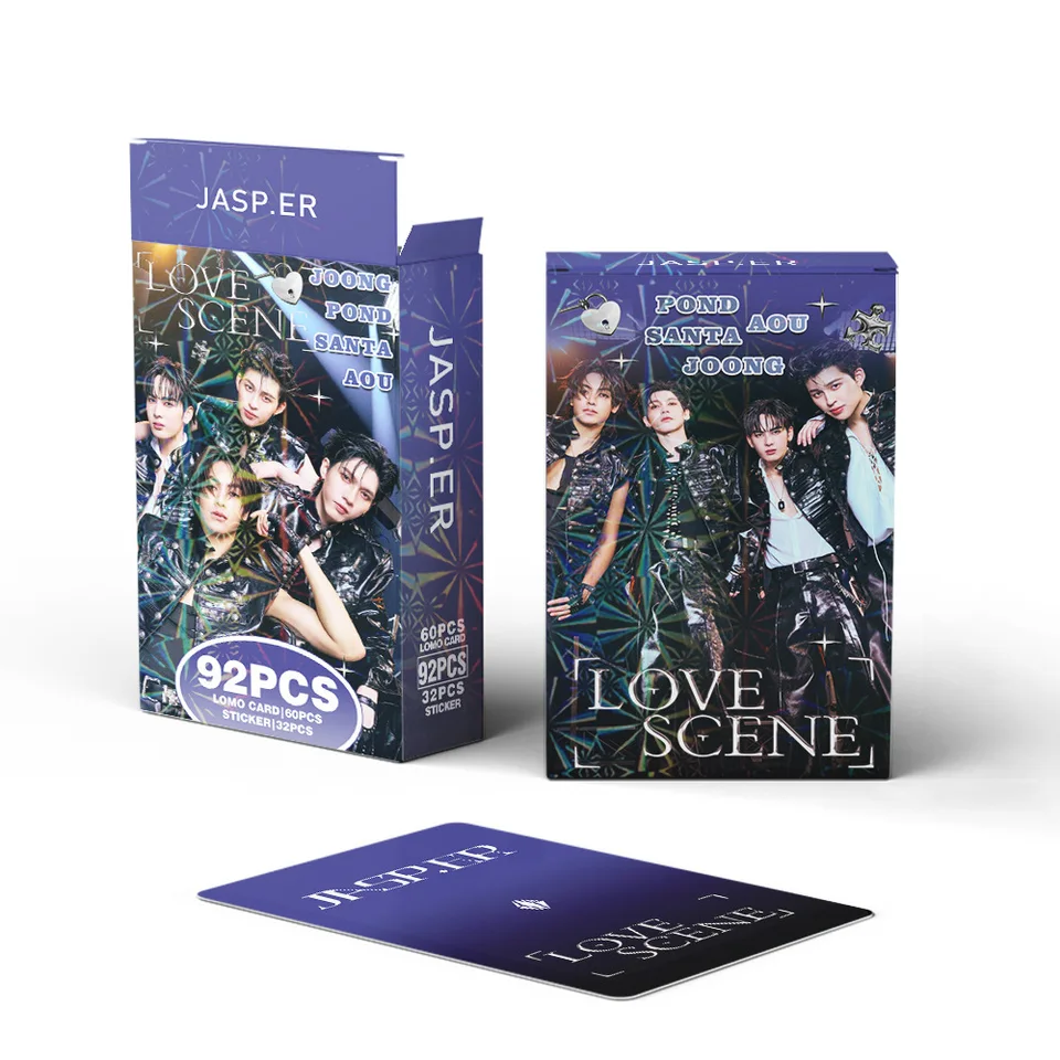 92PCS JASP.ER Thai Boyband Photo Cards Set - Joong Aou Santa