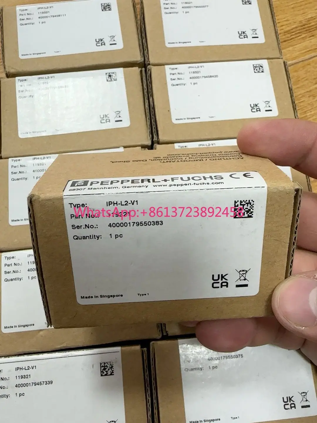 

Pepperl + Fuchs IPH-L2-V1 New Unused
