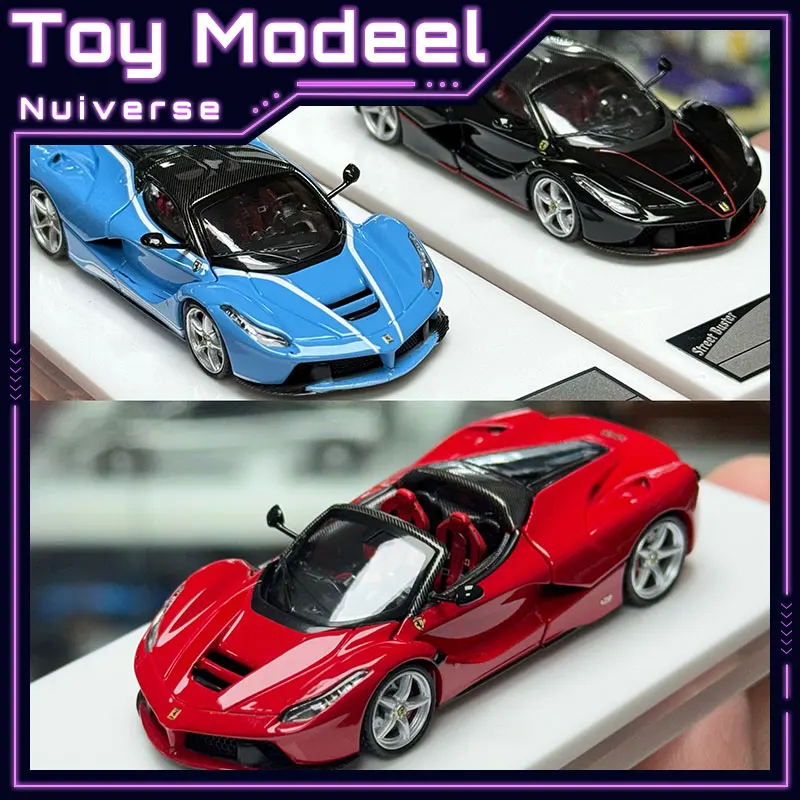 

STREET BUSTER 1:64 Ferrari LaFerrari F150 Diecast Alloy Open Hood Simulation Collectible Car Model Toy Vehicle Gift Perfect Gift
