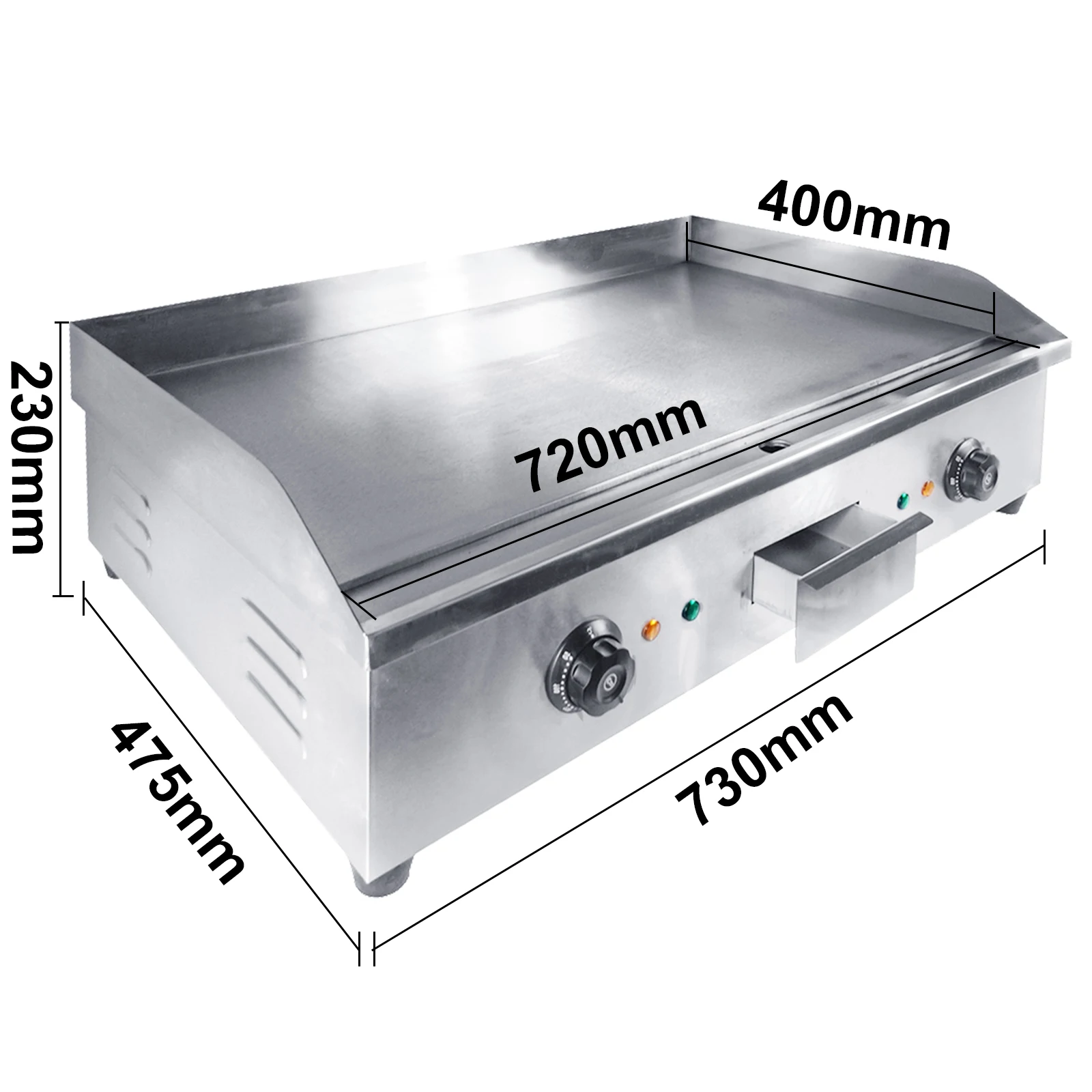 Hot Sale Grille Stainless Steel Bbq Grills Flat Top Plate Outdoor Kitchen Electric Griddle & Bbq Grill
