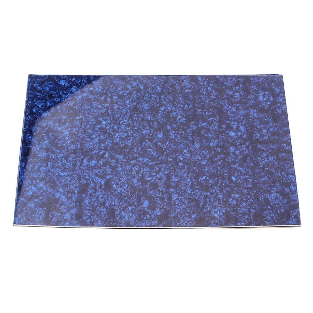 

44 X Blue Acoustic Guitar Material Guitars Blank Pick Guard Scratch Plate Bass Pickguard