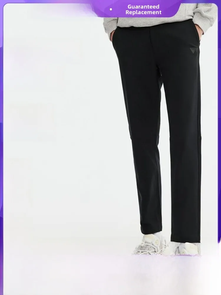 

Men's Slim Fit Qui Dry Sport Casual Pants Micro Elastic Faion Urban Sle Polyester Fiber Straight Leg Busin Casual