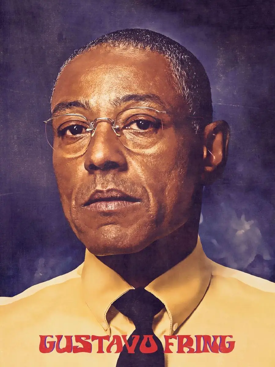 Gustavo Fring Vintage Poster Print Retro Wall Art for Interior Design Home Decor Collection