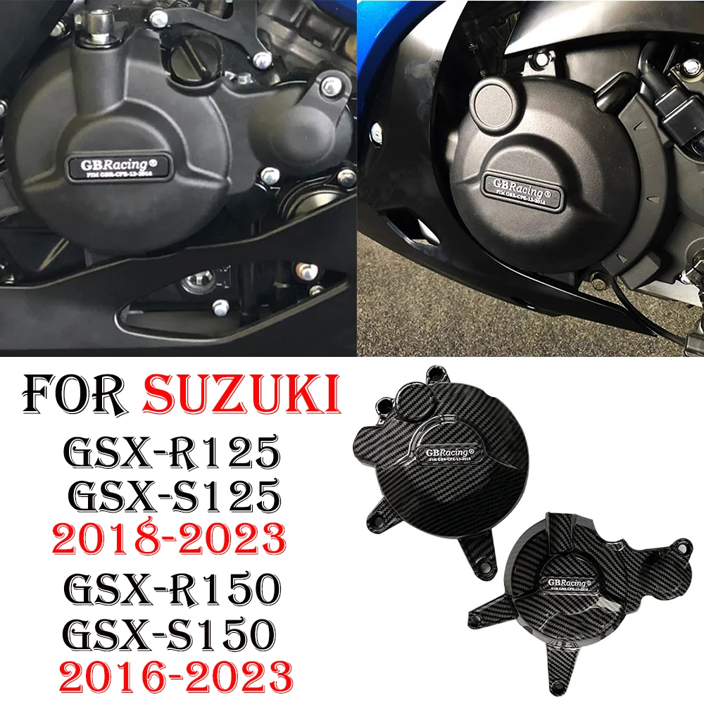 FOR SUZUKI GSX-R125 GSX-S125 2018-2023 GSX-R150 GSX-S150 2016-2023 Motocrosss Engine Cover Protection Case FOR GB Racing