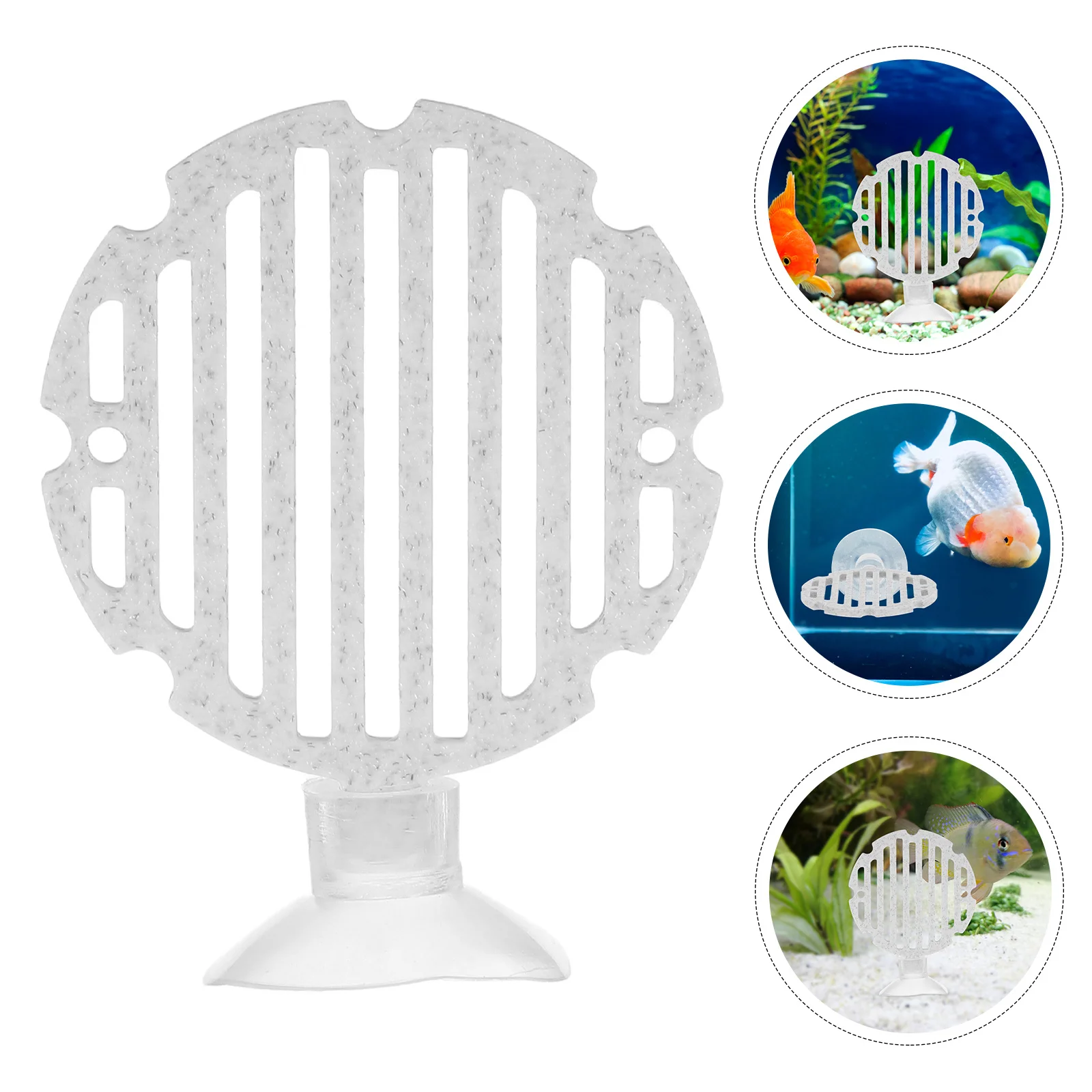 

Betta Fish Rest Pad 3D Printed Suction Cup Easy Install Aquarium Decor Comfortable Relaxing Space Betta Accessories