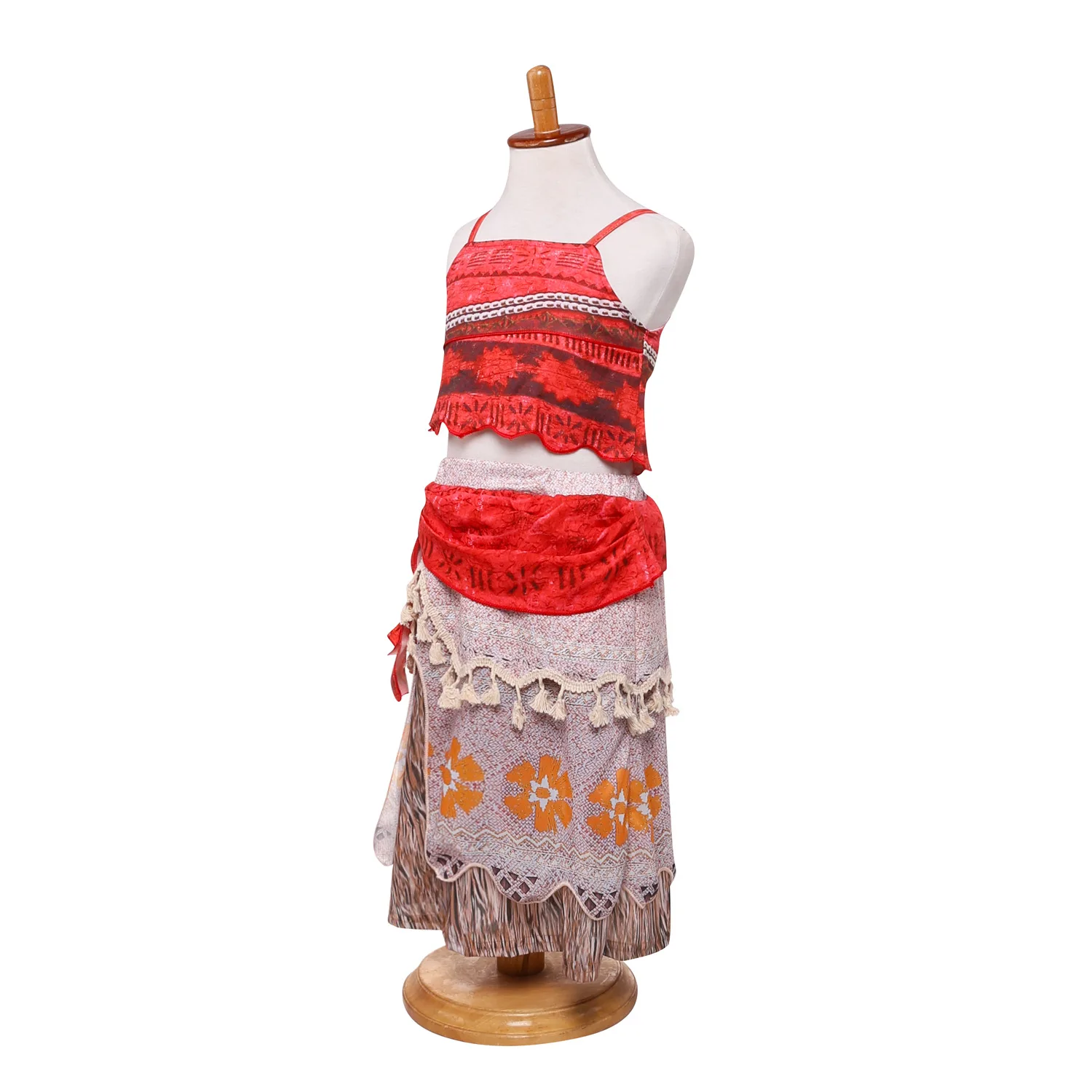 Moana Dress Cosplay Toddler Anime Movie Moana Costume Halloween Costumes Gifts for Girls Christmas Birthday Gift