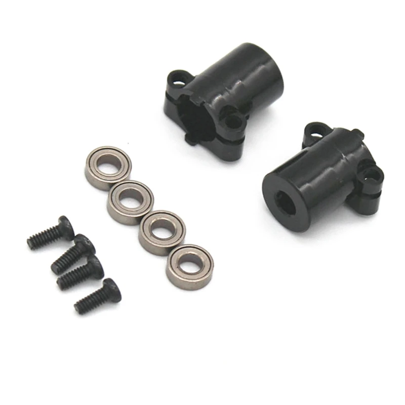 Adaptor gandar lurus belakang logam untuk 1/18 FMS EAZYRC Rochobby Toyota FJ Cruiser Patriot Katana suku cadang mobil RC