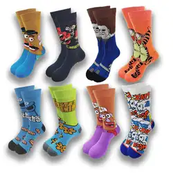 2024 New Anime Men Socks Long Sock Knee-High Couples cosplay Sock Personality Hip Hop Harajuku Skateboard Funny Sock for Women