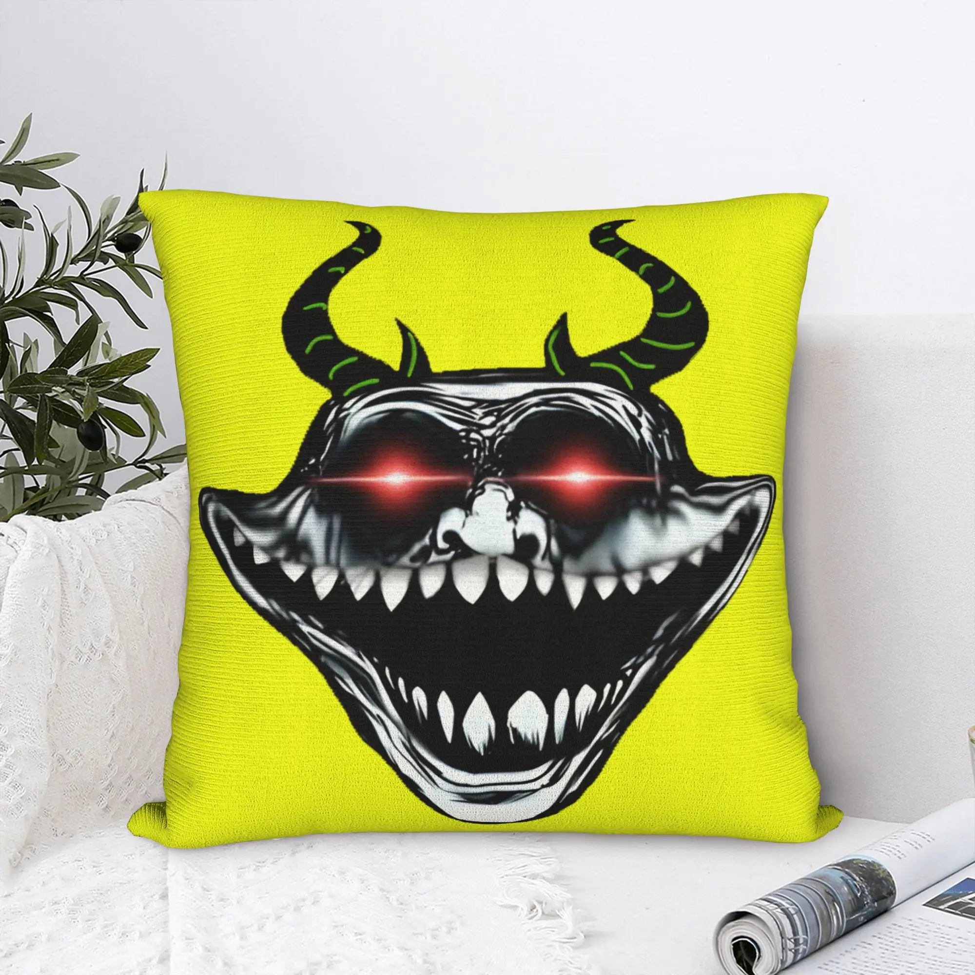Printing Evil Troll Face Meme Funny Pillowcase Polyester Cushion Cover Decor Horror Humor Pillow Case Cover Home Dropshipping