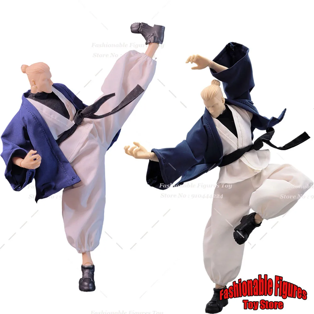 

Shf 1/12 Мужчины Солдат Годзё Сатору Пальто Брюки Боевой Костюм Набор Аниме Дзюдзюцу Кайсен Косплей Униформа Подходит 6 дюймов Фигурка Тела