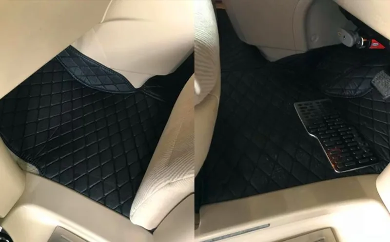 High quality rugs! Custom special car floor mats for Toyota Alphard 2014-2008 7 8 seats waterproof durable carpets,Free shipping