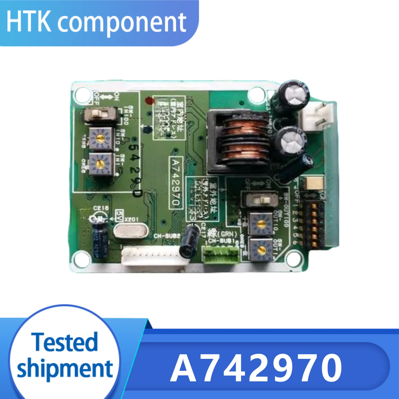 100% Test Working  Commercial central inverter air conditioner multi-line internal machine on-hook computer board control board