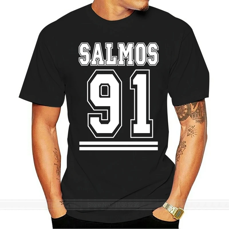 Christian Salmos 91 T Shirt Formal S-XXXXXL Cotton Family Fashion Print Summer Style Sunlight Shirt