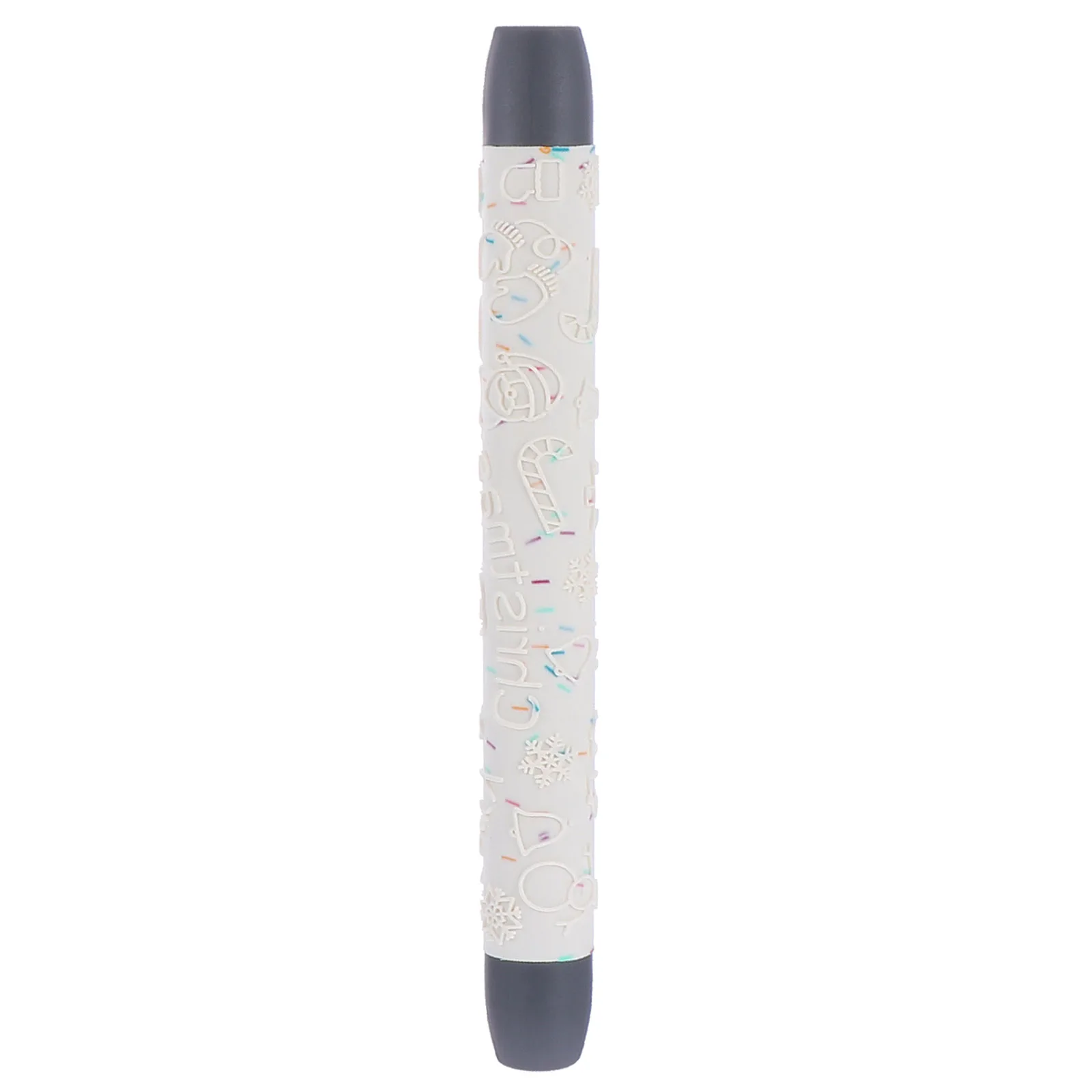

Printed Rolling Pin Xmas Kitchen Tool Silica Gel Classic Stick Professional Dough Pasta Baking Roller Home Use Long