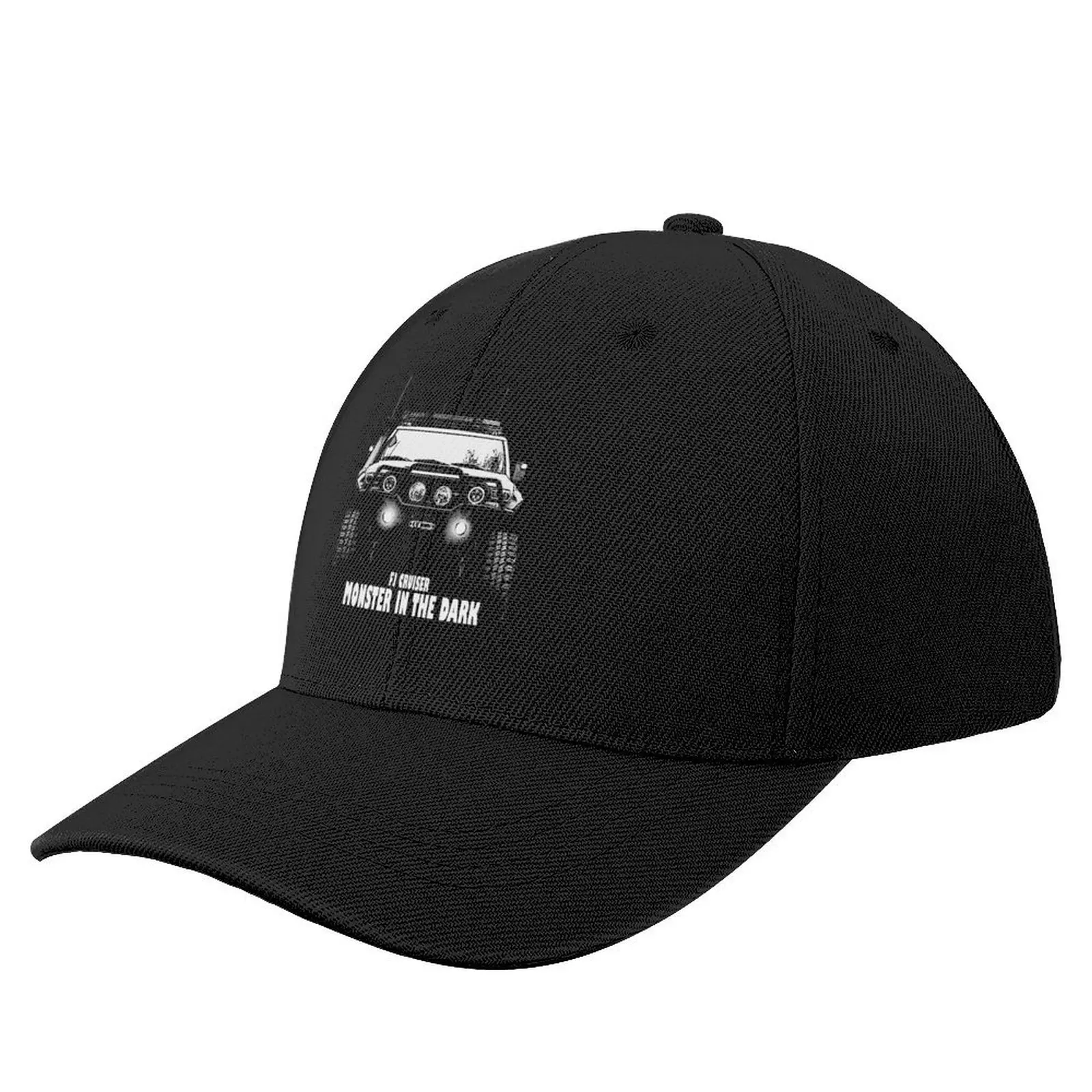 

FJ Cruiser Monster in the Dark Baseball Cap Bobble Hat Military Tactical Cap Golf Wear Icon Men Women's